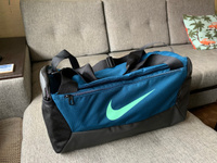 Сумка спортивная мужская Nike Nk Brsla S Duff - 9.5 (41L), DM3976-460, 41 л, valerian blue (синий) #12, Алексей П.