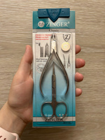 Zinger Набор для маникюра Sis-43-S (ножницы и кусачки для кутикулы), маникюрный инструмент серии Professional #3, Елена О.
