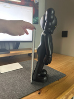 Коллекционная фигурка KAWS COMPANION ANATOMY OPEN EDITION 40 BLACK (черный) Bearbrick, статуэтки для интерьера, декор для дома, интересные игрушки #2, Владислав Г.