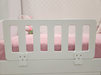 Защитный бортик в кроватку барьер ограничитель для ребенка, цвет белый на царгу 16 мм #1, Марина Е.
