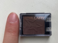 Stellary Eyeshadow mono E-Clipse Монотени для век, нежная текстура для ровного нанесения, устойчивый пигмент для насыщенного цвета, матовые, тон 24, цвет: коричневый, 1 г #60, Вера Ф.