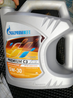 Gazpromneft Premium C3 5W-30 Масло моторное, Синтетическое, 4 л #29, Наталья Л.