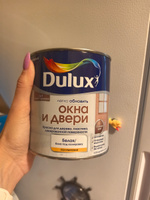 Краска колерованная для окон и дверей на водной основе Dulux Окна и двери полуматовая 0,75 л ГОТОВЫЙ ЦВЕТ: 49GG 77/014 #22, Альбина О.