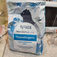 Корм Florida Preventive Line Hypoallergenic для кошек, гипоаллергенный, 1.5 кг #11, Ула К.