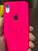 Силиконовый чехол на Айфон XR с логотипом / Silicone case iPhone XR #120, Сергей Г.