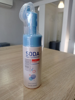 Holika Holika Очищающая пенка-мусс с содой для лица с массажной щеточкой Soda Pore 150 мл #34, Regina F.