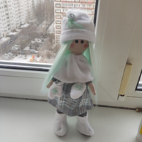 Набор для шитья куклы Pugovka Doll Глория #37, Марина Г.