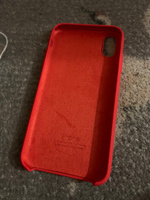 Силиконовый чехол на Айфон XR с логотипом / Silicone case iPhone XR #114, Денис З.