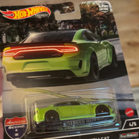 HCK04 Машинка металлическая игрушка Hot Wheels Premium Car Culture коллекционная модель премиальная 20 DODGE CHARGER HELLCAT #13, Царенков Я.