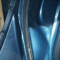 HUSKY-KLONDIKE Краска по металлу с молотковым эффектом темно-синяя (0,9л) #8, Юрий К.