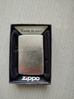 Зажигалка бензиновая ZIPPO 207 Classic Street Chrome + Бензин для зажигалки топливо 125 мл #24, Наталья К.