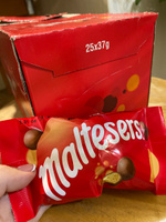 Maltesers - шоколадные шарики, 25 пачек по 37 грамм , Очень нежный и вкусный молочный шоколад, драже конфеты мальтизерс #2, Аня Ш.