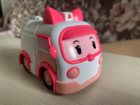 Игрушка робот трансформер Робокар Поли, Эмбер трансформер 10 см, Robocar Poli, MRT-0651 #64, Елена Б.