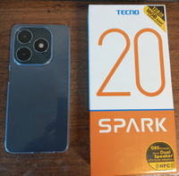 Tecno Смартфон Spark 20 8/128 ГБ, черный #37, Сергей К.