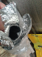 Фольга алюминиевая для бани и сауны 50 мкр в рулоне 1.2х10м (12 м2) #6, Павел К.