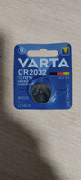 Varta Батарейка CR2032, Li (литиевый) тип, 3 В, 2 шт #37, Артём Ф.