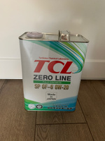 TCL ZERO LINE 0W-20 Масло моторное, Синтетическое, 4 л #23, Анна С.