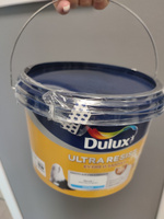 Моющаяся краска для стен и потолков Dulux Ultra Resist Кухня и Ванная матовая база BW 2,5 л #70, Кристина Ж.