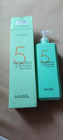 MASIL Глубокоочищающий корейский шампунь с пробиотиками Masil 5 Probiotics Scalp Scaling Shampoo 500 мл. #73, Елена К.