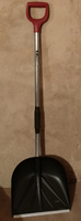 Ручка для лопаты FACHMANN Garten, пластик, D-образная, красная, 32 мм, рукоятка #2, Николай Ф.