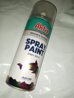 Акриловая аэрозольная краска Akfix Spray Paint, 400 мл, прозрачная глянцевая #72, Андрей М.