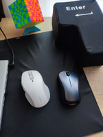 Мышка компьютерная беспроводная UGREEN MU101 (15805) Ergonomic Contoured-Shape Design Wireless Mouse 2.4 GHz&B. Цвет: бело-серый #17, Дамир Ш.