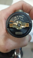 Краскопульт SATA X 5500 HVLP DIGITAL 1.3i (с многоразовым бачком 0,6л и встроенным манометром) #1, Юрий С.