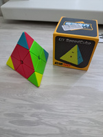 Головоломка Пирамидка Рубика QiYi MoFangGe Pyraminx QiMing v2 / Головоломка для подарка / Цветной пластик #2, Елена Т.