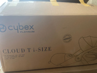 Детское автокресло автолюлька Cybex Cloud T i-Size гр 0+ расцветка Sepia Black #1, Виктория Т.