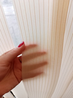 Ламели для вертикальных тканевых жалюзи на окна из ткани Лайн, длина 150 см, 20 шт #6, Дарья Г.