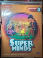 Super minds 4 ( 2 edition) : учебник + рабочая тетрадь + диск | Puchta Herbert #2, Татьяна К.