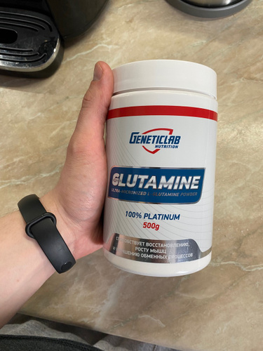 Глютамин Geneticlab Nutrition Glutamine Powder 500 грамм без вкуса ...