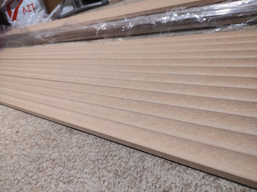 Реечная модульная стеновая панель САВАШ БЕЗ покрытия ПОД ПОКРАСКУ ...