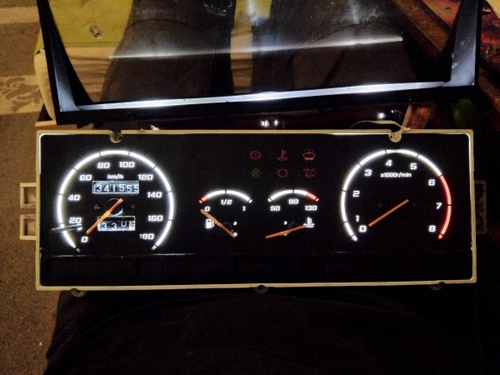 Шкала приборной панели, щитка, приборки ВАЗ ЛАДА 2108, 2109, 21099 ...