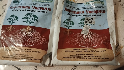 Кормилица Микориза для корней, удобрение для рассады, цветов, сада 1 ...