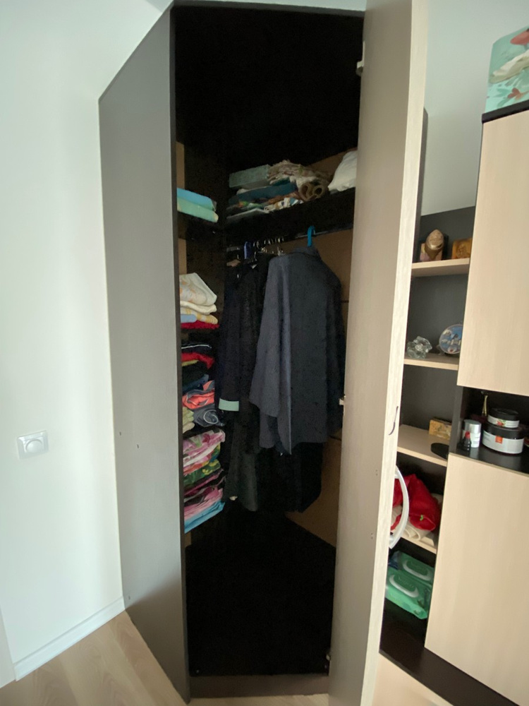 Шкаф распашной НОНТОН Шкаф угловой Ронда_Венге / Дуб белфорд ...