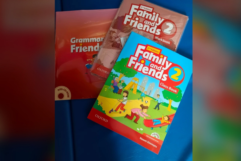 Family and Friends 2 second edition полный комплект: Class Book ...