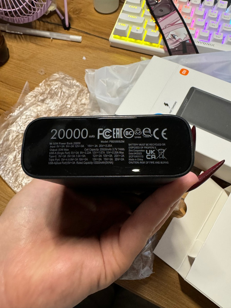 Внешний аккумулятор (Power Bank) Xiaomi Mi Power Bank 3 Pro 20000 mAh ...