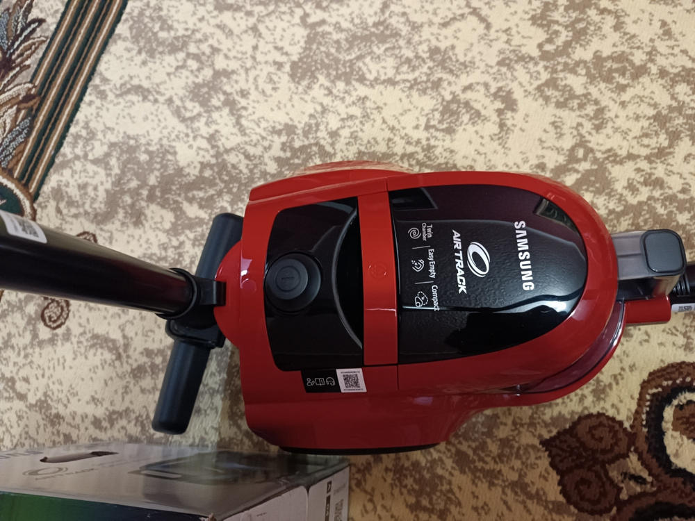 Бытовой пылесос Samsung VCC4520S3R/XEV, красный - купить по низким ...