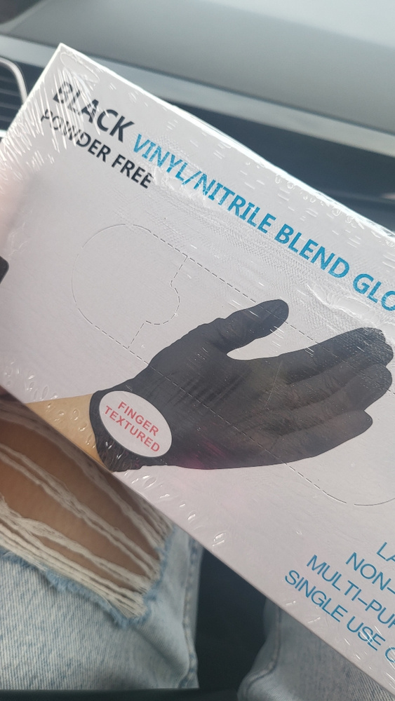 Wally plastic, Перчатки одноразовые винилово-нитриловые ...