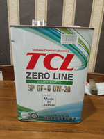 TCL ZERO LINE 0W-20 Масло моторное, Синтетическое, 4 л #24, Ильнар Т.