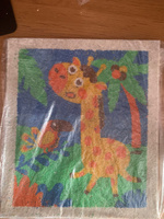 Песочная фреска "Жираф" (детский набор для рисования песком) Десятое королевство #5, Анастасия К.