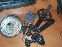 SHIMANO SLX M7100, комплект переключения передач 1x12, SL-R+RD-SGS, маховик 10-51 зуб., цепь 118 л., шатун 175 мм/34 зуб., включая нижний кронштейн mt800 (набор из 6 предметов) #6, Антон Р.