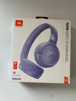 Наушники беспроводные накладные JBL Tune 520BT, сиреневые #70, Мария М.