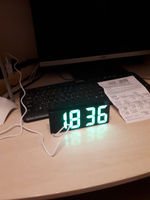 Часы настольные электронные на батарейках с будильником для интерьера комнаты школы работы для дома #6, Татьяна Б.