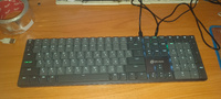 Компьютерная клавиатура Оклик K953X проводная, механическая, черно-серая #2, Ефим О.