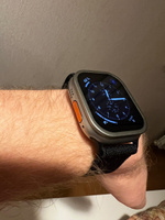 Защитное стекло для Apple Watch Ultra 49mm / Эпл Вотч Ультра 49мм с металлической рамкой #36, Леонид Н.