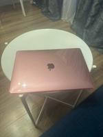 Чехол накладка для ноутбука Apple Macbook Air 13 A1932 / A2179 / A2337 2018 - 2022 года - розовый глянцевый защитный противоударный гипоаллергенный пластиковый #117, Карина О.