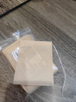 Пакетики для заваривания чая и кофе, 6х8 см., фильтр, бумага, биоразлагаемые, эко, для специй, 100 штук #8, Александр К.