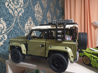 Конструктор Техник набор "Land Rover Defender" 2573 детали (Ленд Ровер Дефендер, technic, внедорожник, лего совместимый, конструктор для мальчиков, большой набор) #34, Дина Ж.